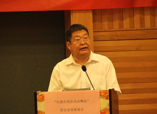 红旗在国企高高飘扬国企改革座谈会在京举行
